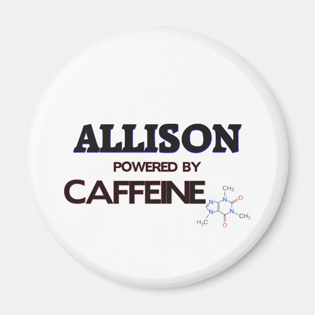 Aimant Allison propulsé par la caféine (Devant)