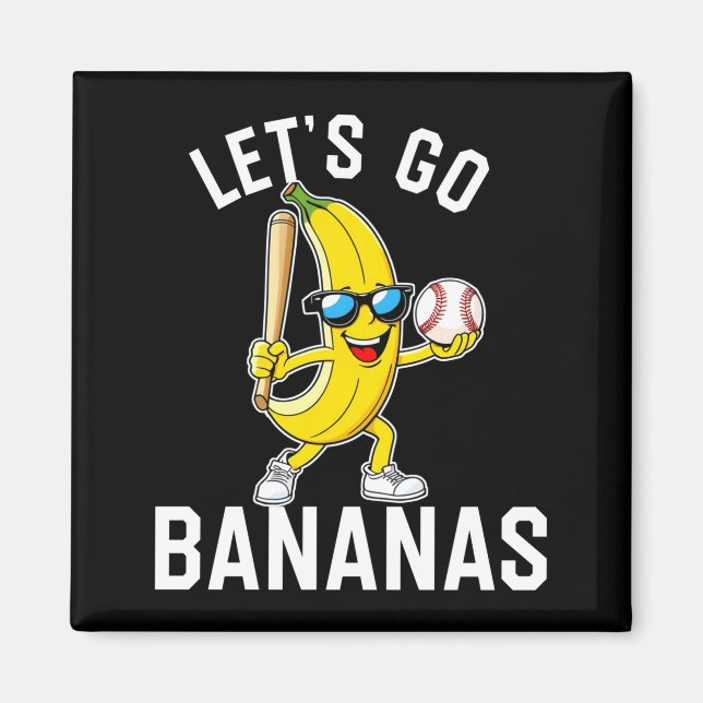 Aimant Allons banane manche longue  (Devant)