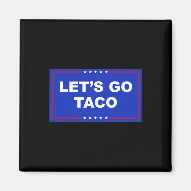 Aimant Allons Taco Chemise Allons Taco (Devant)