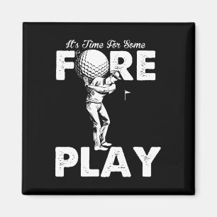 Aimant Allusions à la Préliminaire Humour de Golf Adulte