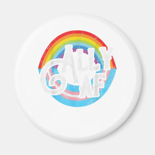 Aimant ALLY AF Trans Don pour un membre LGBT