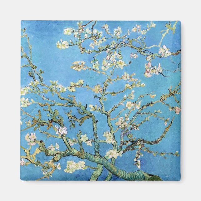Aimant Almond Blossom Vincent van Gogh (Devant)