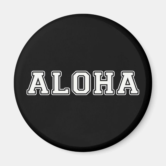 Aimant Aloha (Devant)