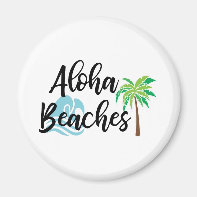 Aimant aloha beaches (Devant)