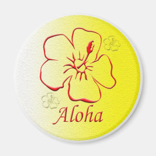 Aimant Aloha copie de bouton