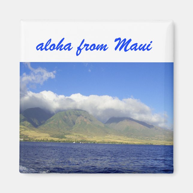 Aimant Aloha de Maui (Devant)