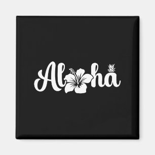 Aimant Aloha hawaï fleur tropical hawaïen île enfants