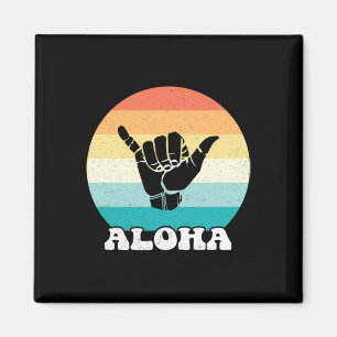 Aimant Aloha Hawaï îles hawaïennes Signe de la main Shaka