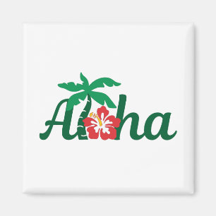 Aimant Aloha Tropical
