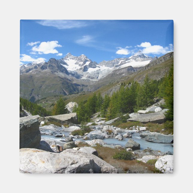 Aimant Alpes suisses (Devant)