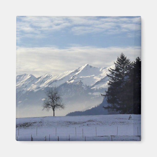 Aimant Alpes suisses (Devant)