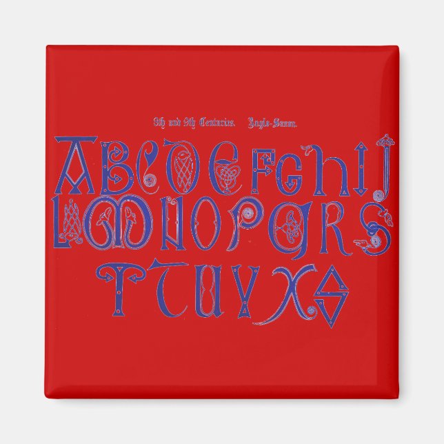 Aimant Alphabet (Devant)