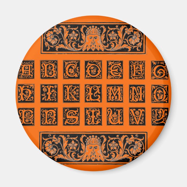 Aimant Alphabet (Devant)