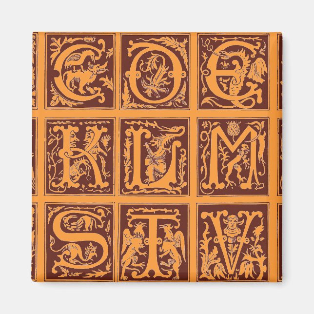 Aimant Alphabet (Devant)