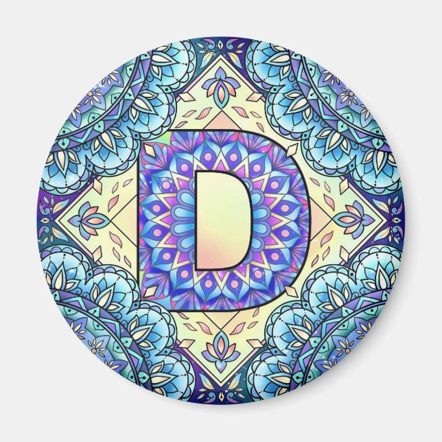 Aimant Alphabet D (Devant)