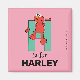 Aimant Alphabet Elmo   H Vert