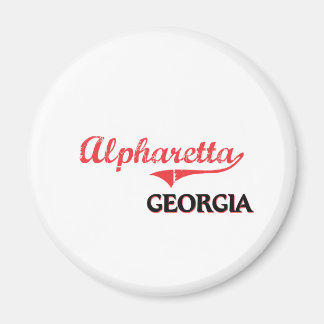 Aimant Alpharetta Georgia City Classic