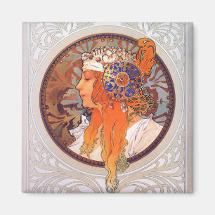Aimant Alphonse Mucha