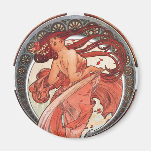 Aimant Alphonse Mucha Dance 1898 Art Nouveau Vintage