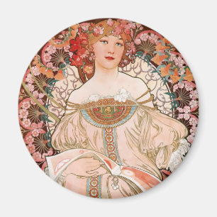 Aimant Alphonse Mucha F. Champenois
