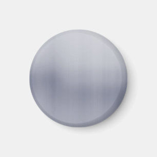 Aimant Aluminium balayé brillant texturisé