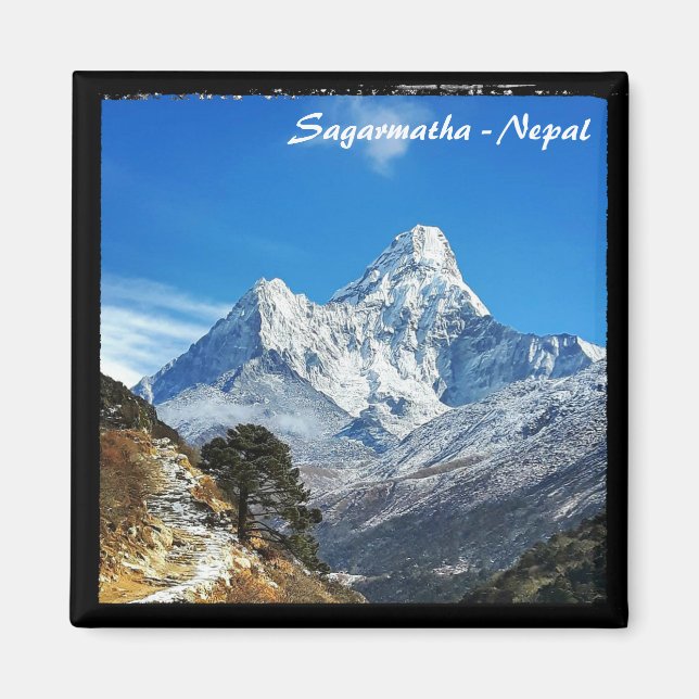 Aimant Ama Dablam, Sagarmatha - Népal (Devant)
