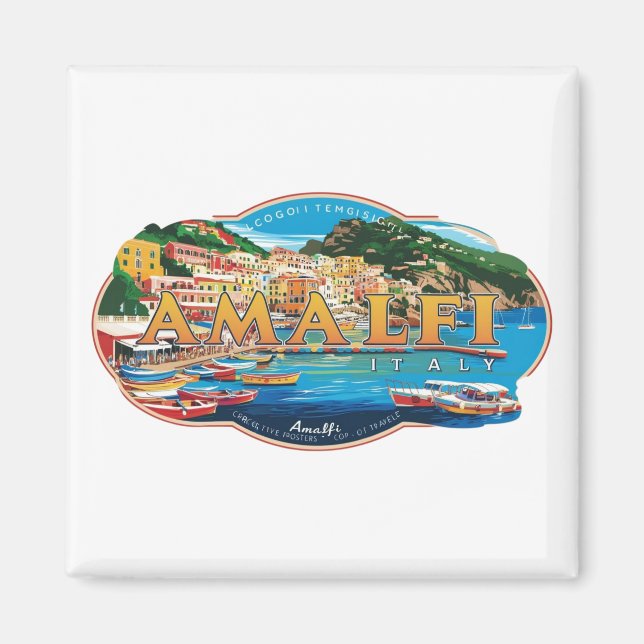 Aimant Amalfi 4 (Devant)