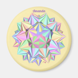AIMANT AMANDA ~ POLYHEDRA ~ PASTEL~