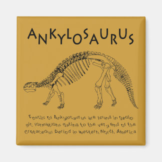 Aimant Amande ankylosaurus