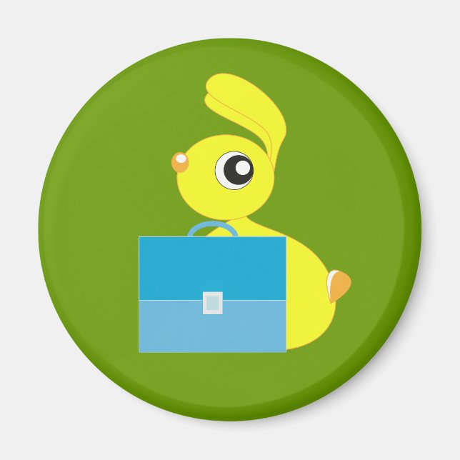 Aimant Amant de lapin drôle (Devant)