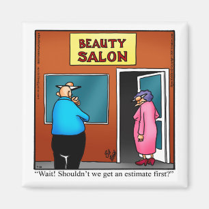 Aimant Amant Humour de salon de beauté drôle