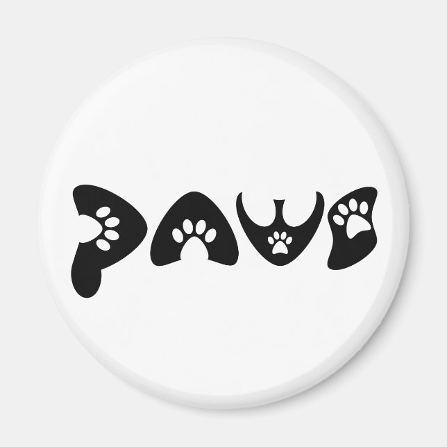 Aimant Amateur d'animaux (Devant)