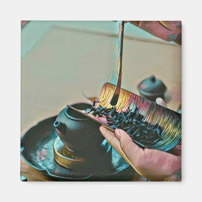 Aimant Amateur d'art japonais (Devant)
