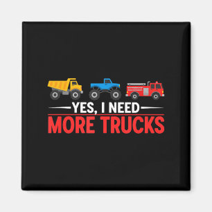 Aimant Amateur de camion drôle Humour Ckup Passionné Dies