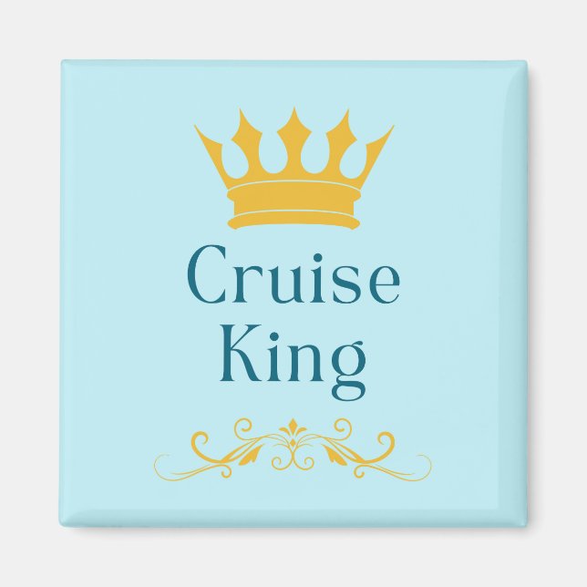 Aimant Amateur de croisière (Devant)