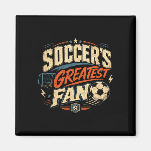 Aimant Amateur de football fan de football joueur idée co