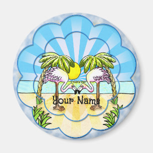 Aimant Amateurs de Flamant rose