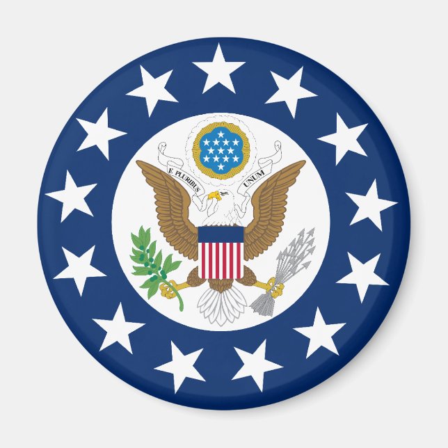 Aimant Ambassadeur des États-Unis (Devant)