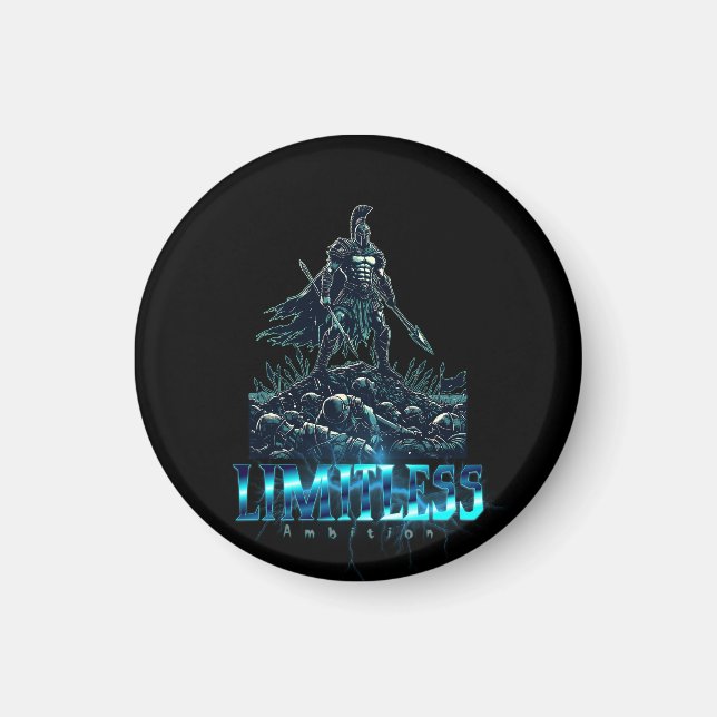 Aimant Ambition sans limite Guerrier du gladiateur sparti (Devant)