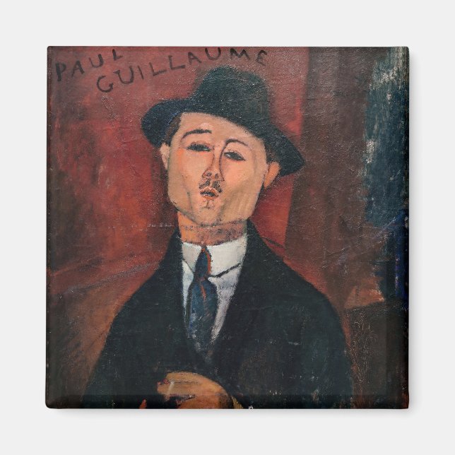 Aimant Amedeo Modigliani - Paul Guillaume, Novo Pilota (Devant)