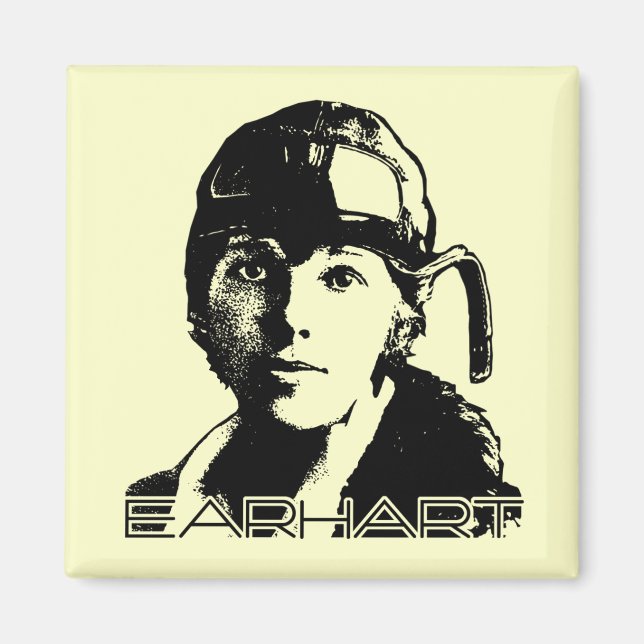 Aimant Amelia Earhart (Devant)