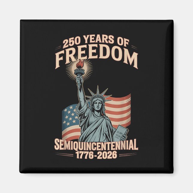 Aimant American 250th Anniversary Celebration 250 Years U (Devant)