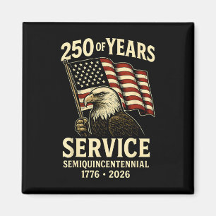Aimant American 250th Anniversary Celebration Patriotic U