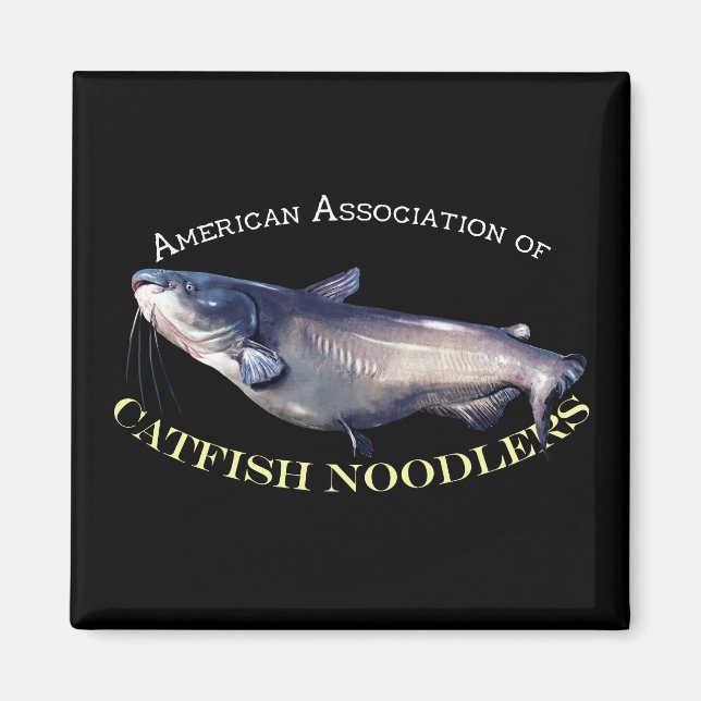Aimant American Association of Catfish Noodlers (Devant)