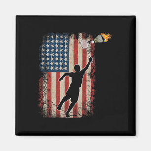 Aimant American Flag Volant de badminton Art Sports 1