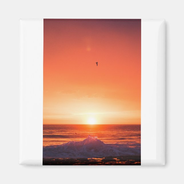 Aimant American Sunset (37) (Devant)