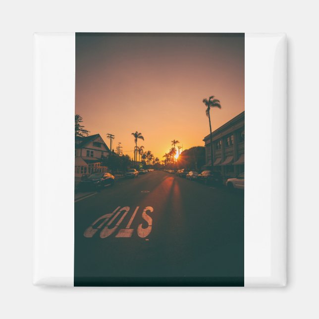 Aimant American Sunset (84) (Devant)