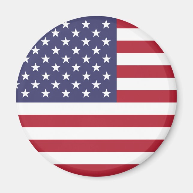 Aimant American United States USA Flag (Devant)