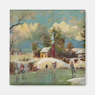 Aimant American Winter Life