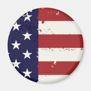 Aimant americana de drapeau américain